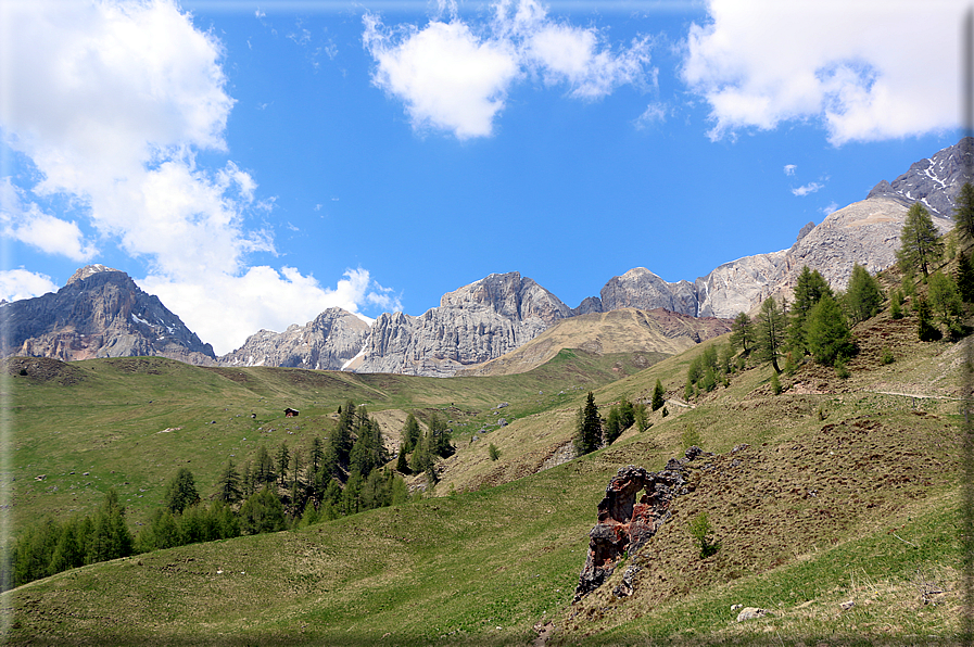 foto Forca Rossa e Passo San Pellegrino